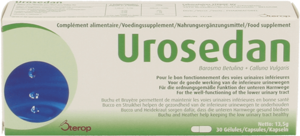 Urosedan Capsule 30  -  Sterop