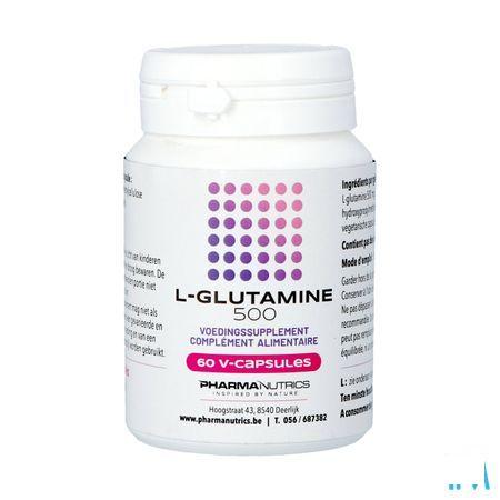 L Glutamine 500 V-Caps 60 Pharmanutrics