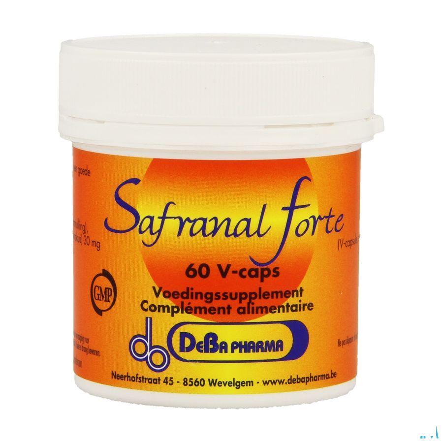 Safranal Forte V-Capsule 60  -  Deba Pharma