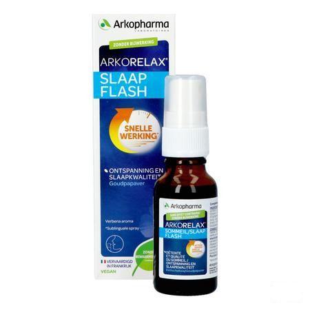 Arkorelax Sommeil Flash Spray 20 ml  -  Arkopharma