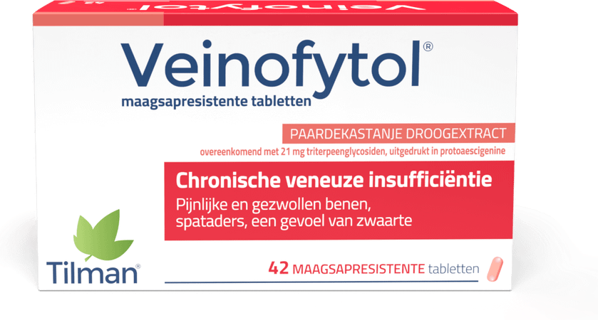 Veinofytol Gastro Resist Comp 42 X 50 mg  -  Tilman