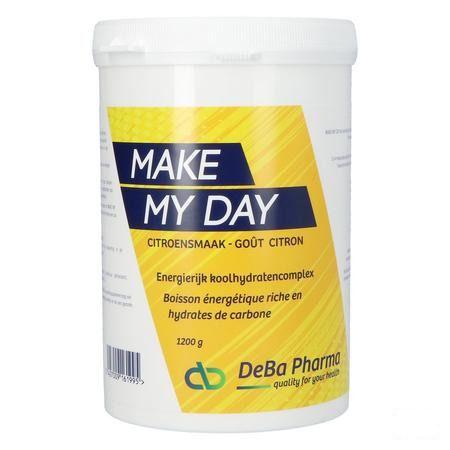 Make My Day Citroen Poeder Oplosbaar 1200 gr  -  Deba Pharma
