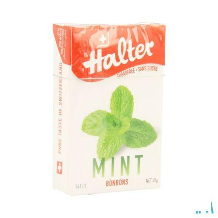 Halter Bonbon Munt Zs 40 gr  -  Sotrexco International