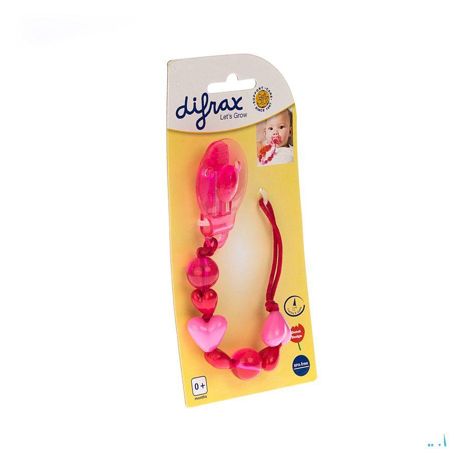 Difrax Fopspeenketting Hartje 980  -  Difrax