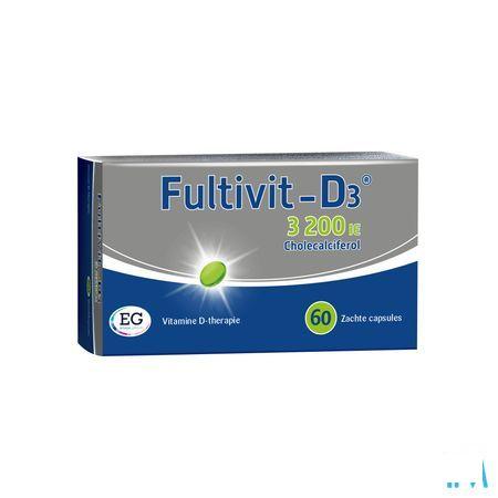 Fultivit-d3 3200IECapsule Zacht 60  -  EG