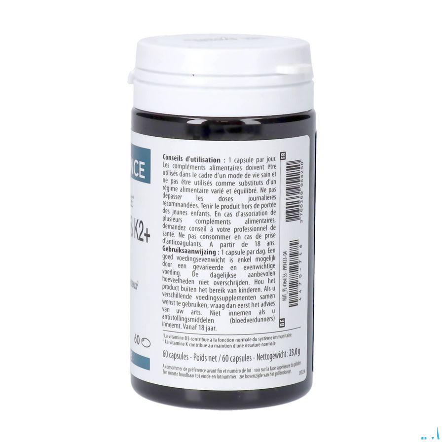 Vitamines D3 & K2 + Caps 60 Physiomance PHY433  -  Therascience