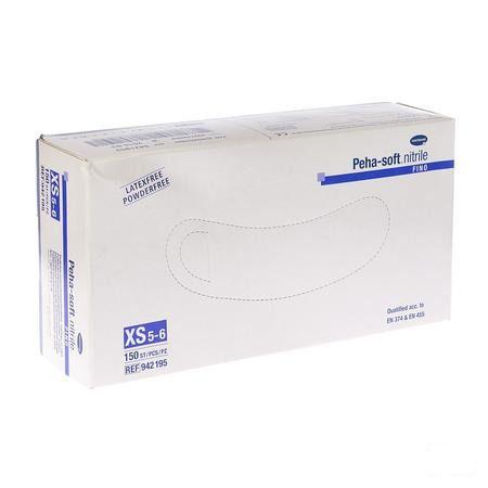 Peha Soft Handschoen Nitrile Fino Xs 150 9421955  -  Hartmann