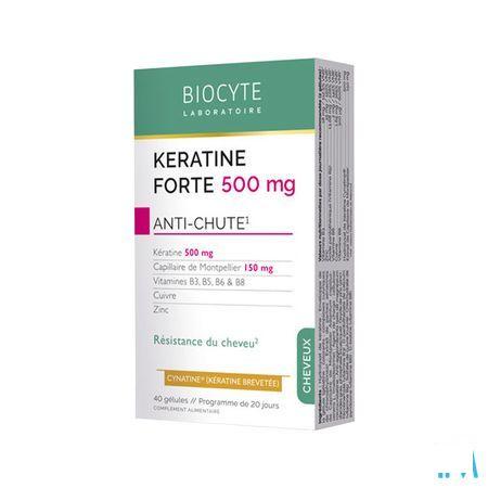 Biocyte Keratine Forte Haaruitval Capsule 40  -  Biocyte