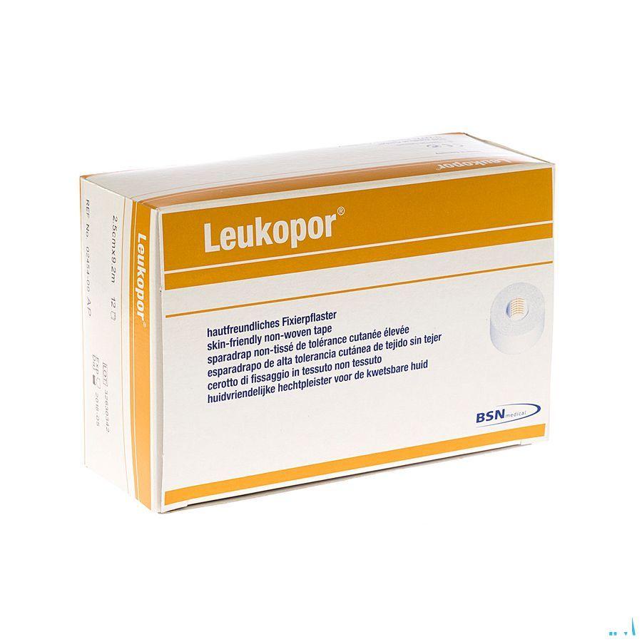 Leukopor Anti allergie Rol 2,50cmx9,2m 12 245400