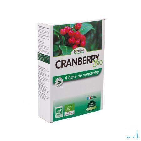 Cranberry Bio Ampullen 20x10 ml