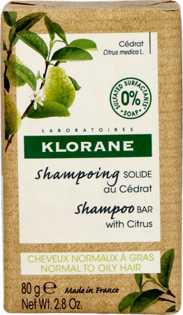 Klorane Capil. Shampooing Solide Cedrat 80 gr
