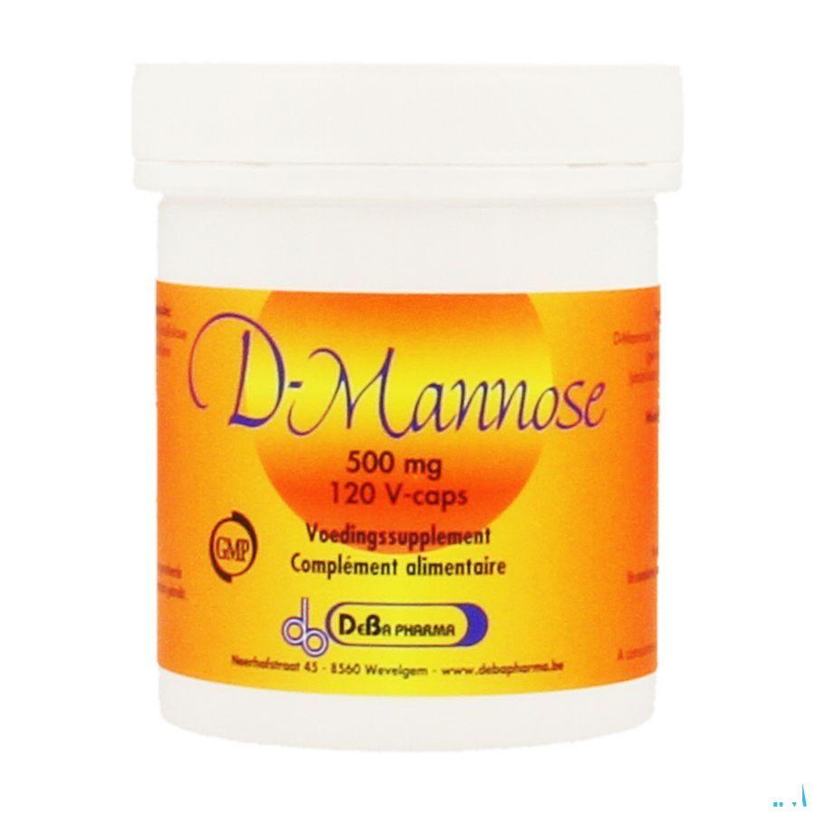 D-mannose 500 mg V-Capsule 120  -  Deba Pharma