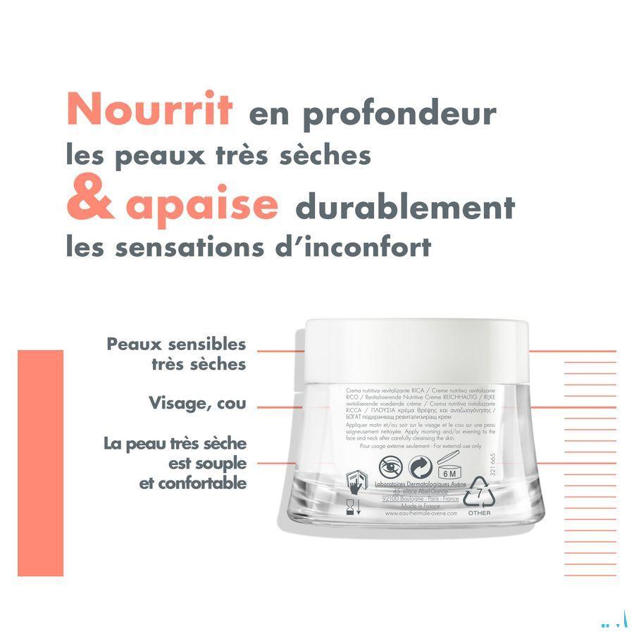 Avene Les Essentiels Rijke Revit. Voedende Creme 50 ml  -  Avene