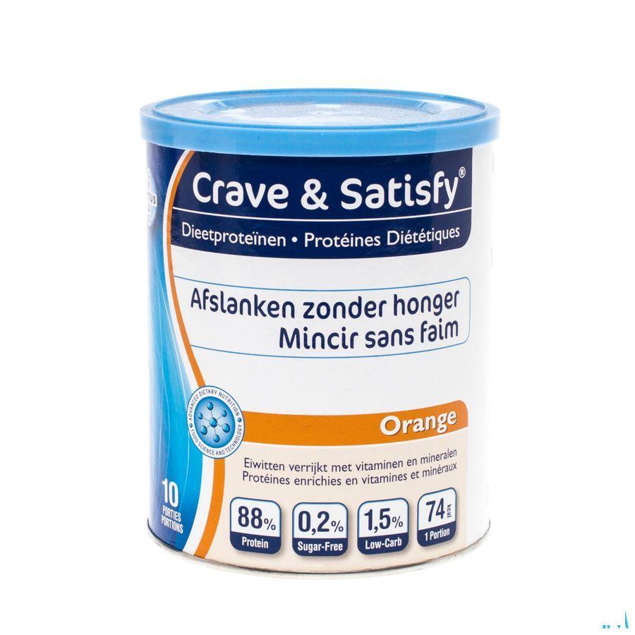 Crave & Satisfy Dieetproteinen Orange Pot 200 gr
