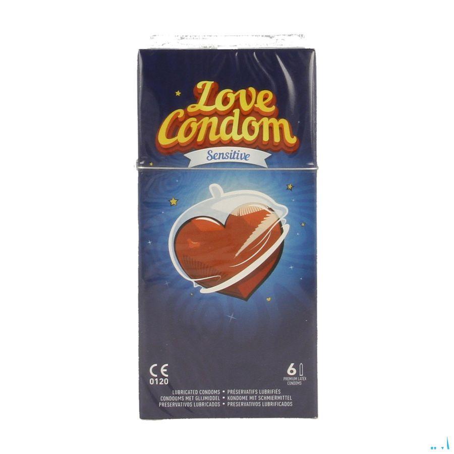 Love Condom Sensitive Preservatif Lubrifies 6