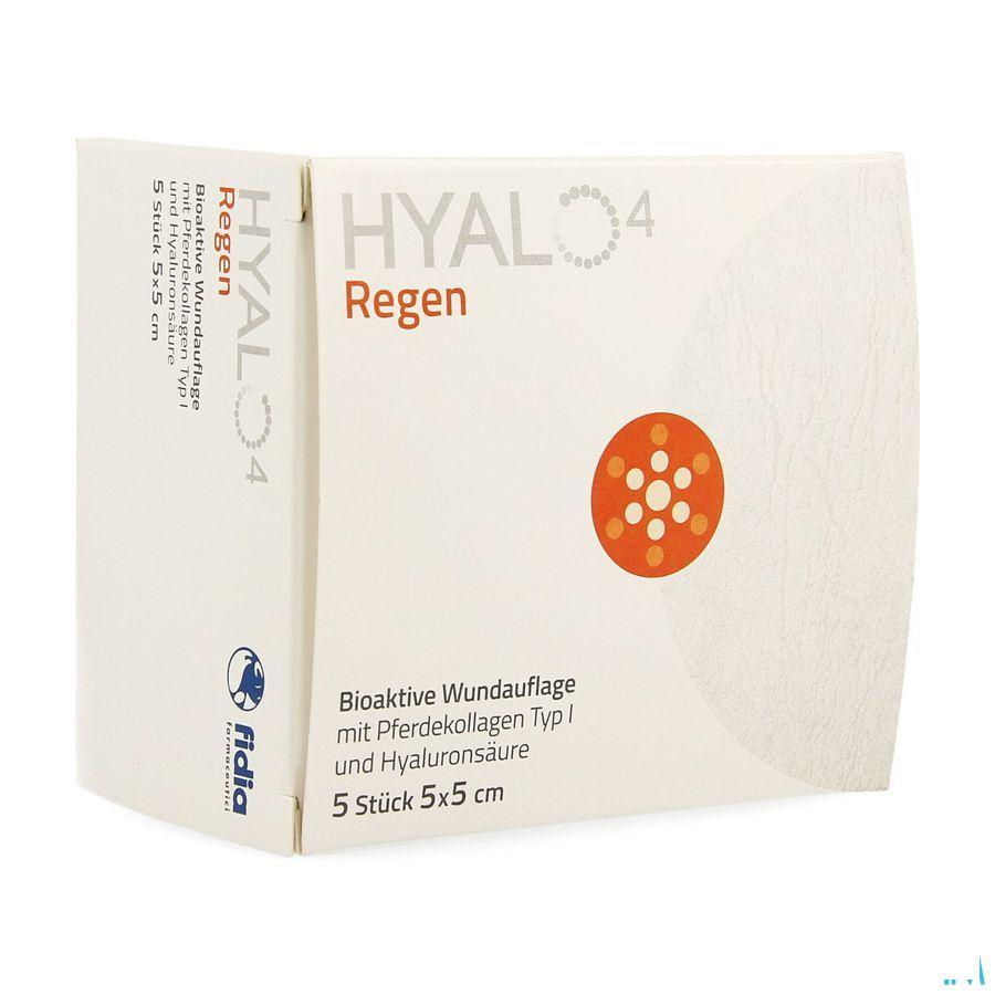 Hyalo 4 Regen Gaasverband Ster 5 X 5cm 5  -  Kela Pharma