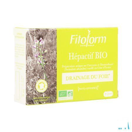 Hepactif Tabletten 40 Fitoform  -  Bioholistic Diffusion