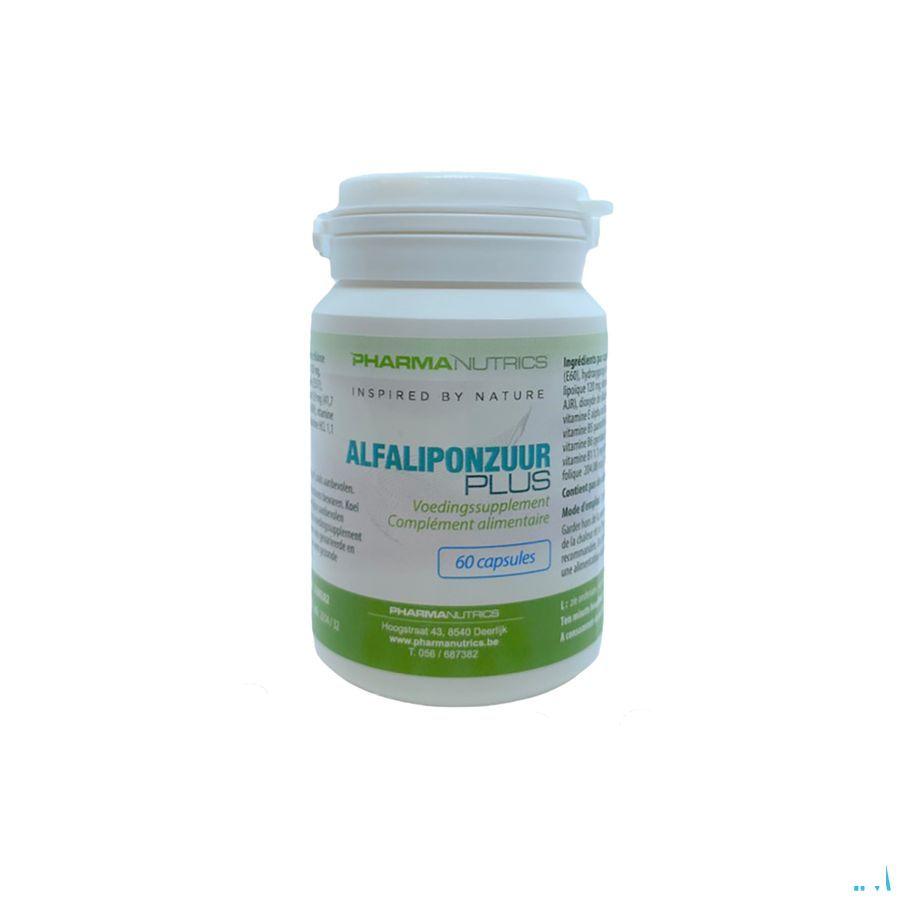 Alfa Liponzuur Plus V-Capsule 60 Pharmanutrics  -  Pharmanutrics