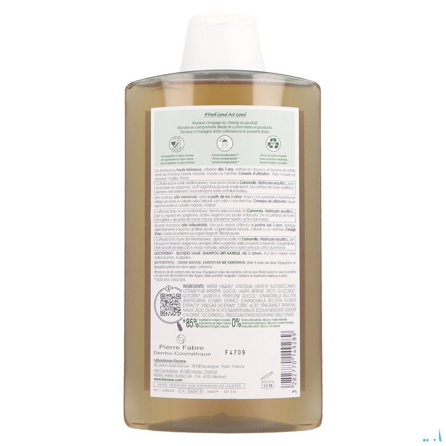 Klorane Capilaire Shampooing Camomille 400 ml