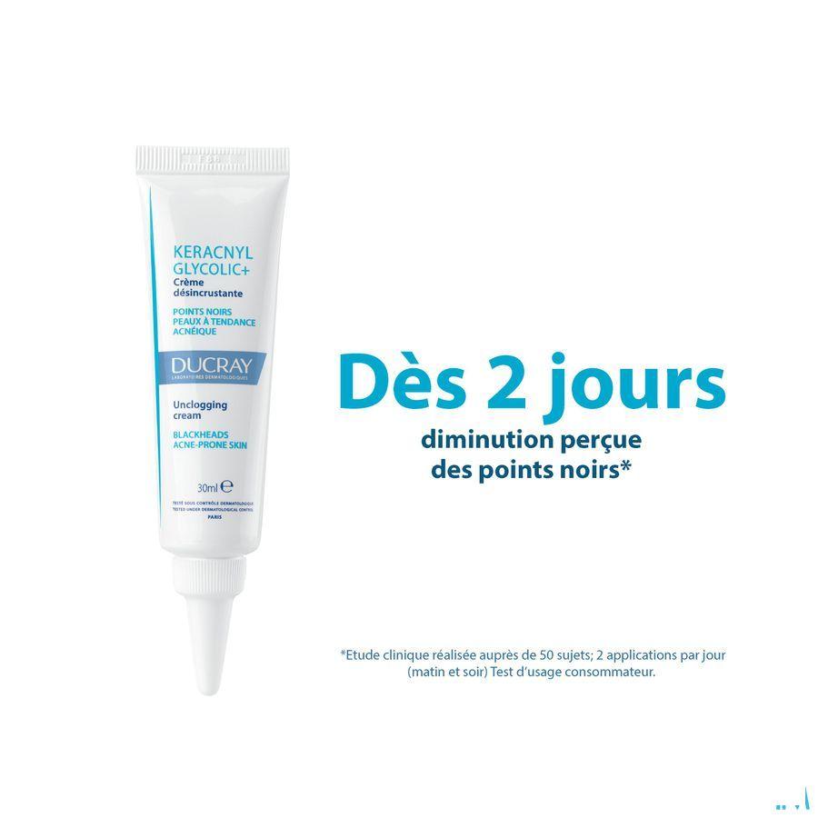 Ducray Keracnyl Glycolic + Creme Tegen Zw.Puntjes 30 ml  -  Ducray Benelux
