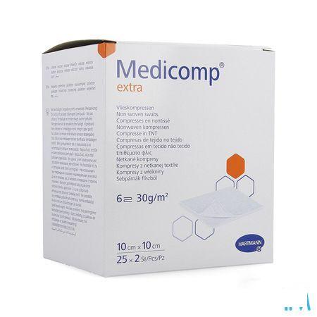 Medicomp Kompres Steriel Extra 6L 10X10Cm 30G 25X2  -  Hartmann