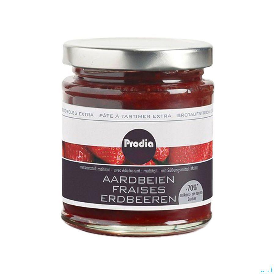 Prodia Tartinade Extra Fraise Maltitol 215 gr  -  Revogan