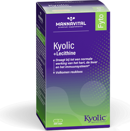 Mannavital Kyolic + Lecithine Capsule 200