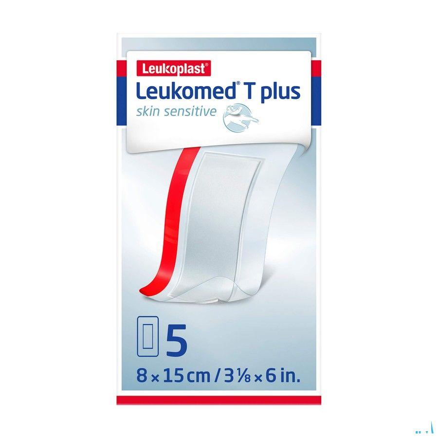 Leukomed T Plus Skin Sens. 8cmx10cm 5 7617801