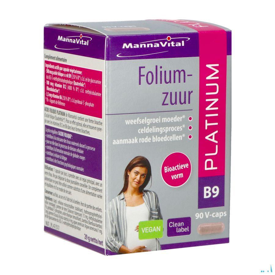 Mannavital Acide Folique Platinum