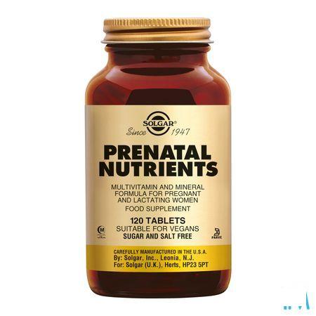 Solgar Prenatal Nutrients Tabletten 120  -  Solgar Vitamins