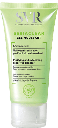 Sebiaclear Gel Moussant Tube 55 ml  -  Svr Laboratoire
