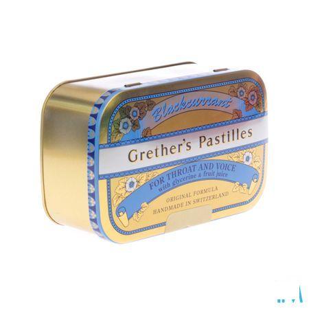 Grether's Pastilles Blackcurrant Pastille 440 gr  -  Melisana