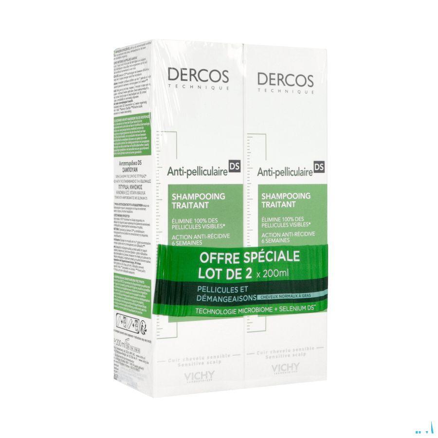 Vichy Dercos Anti roos Vet Haar Reno Shampoo 200 ml  -  Vichy