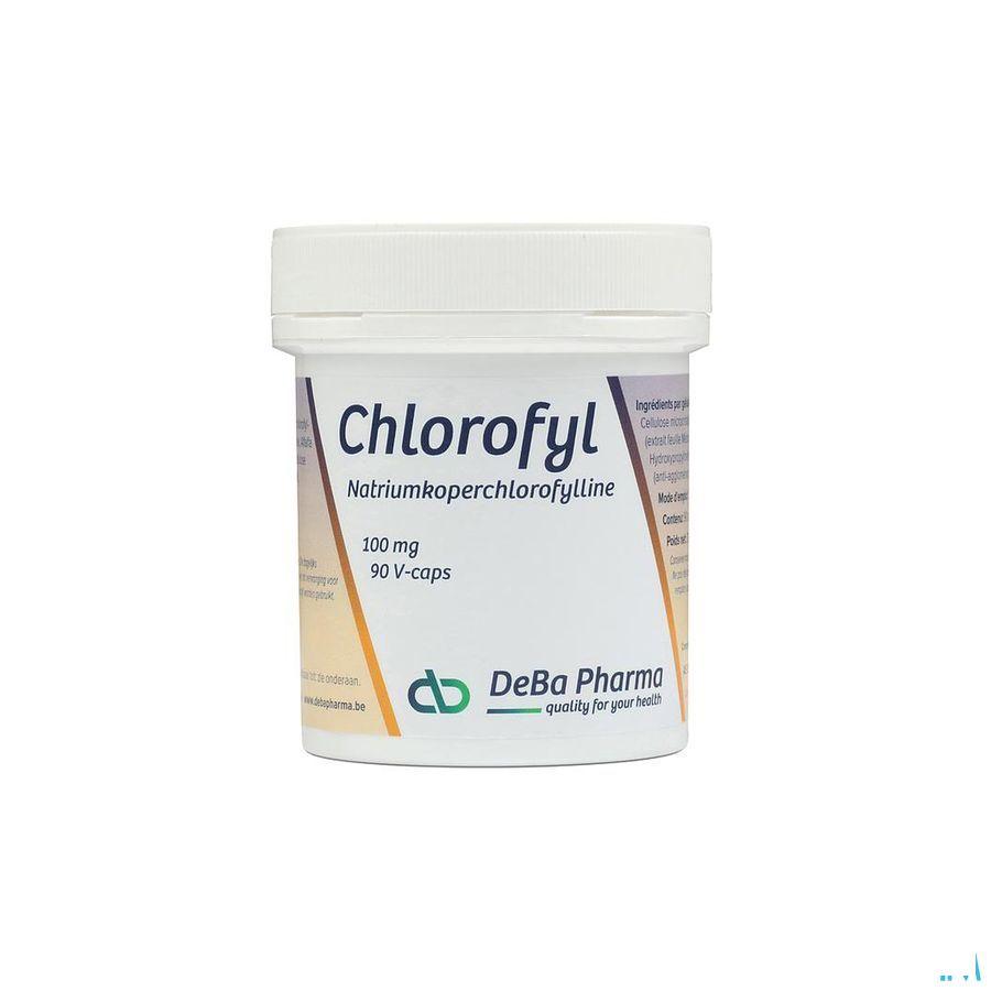Chlorophyl Capsule 90x100 mg  -  Deba Pharma