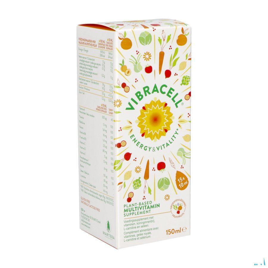 Vibracell Energy & Vitality Plant.Multiv.15X10 ml