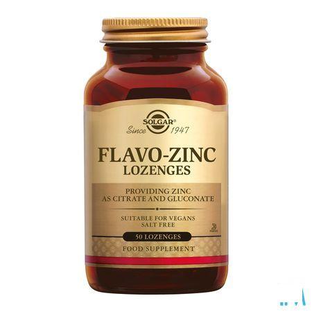 Solgar Flavo Zinc Lozenges Zuigtabl 50  -  Solgar Vitamins
