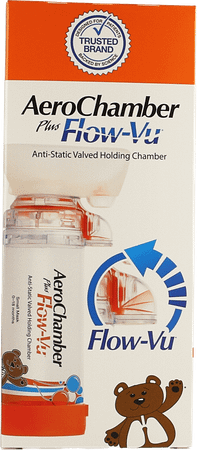 Aerochamber Plus Anti static + flow-vu-mask Baby  -  Hospithera