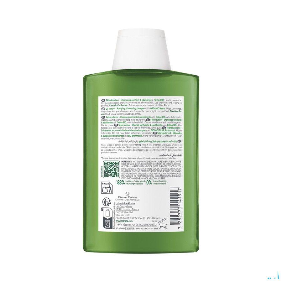 Klorane Capilaire Shampoo Brandnetel 200 ml