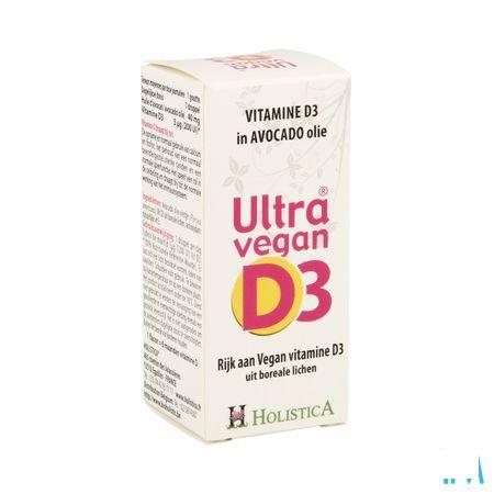 Ultra Vegan D3 Druppels 8ml Holistica  -  Bioholistic Diffusion