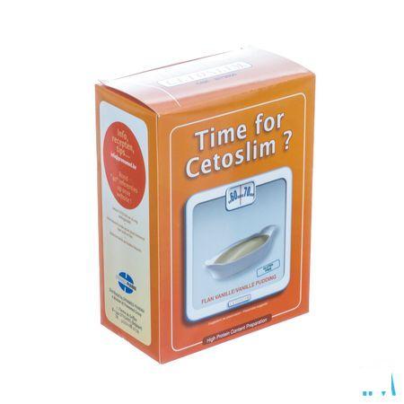 Cetoslim Flan Vanille Pdr Zakje 6