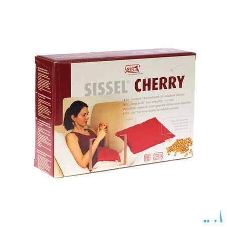 Sissel Cherry Coussin Noyaux Cerise 23x26cm Rouge  -  Sissel