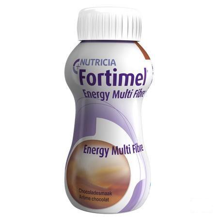 Fortimel Energy Multi Fibre Chocolade 4x200 ml  -  Nutricia