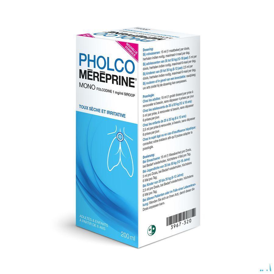 Pholco Mereprine Mono 1 mg/  ml Siroop 200 ml