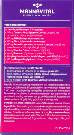 Mannavital Cartilaton V-Capsule 120