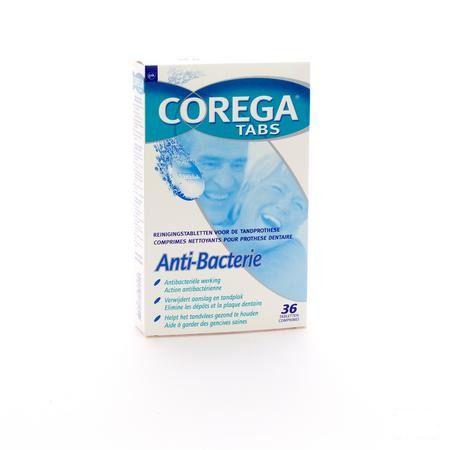 Corega Anti Bacterie Tabl 36