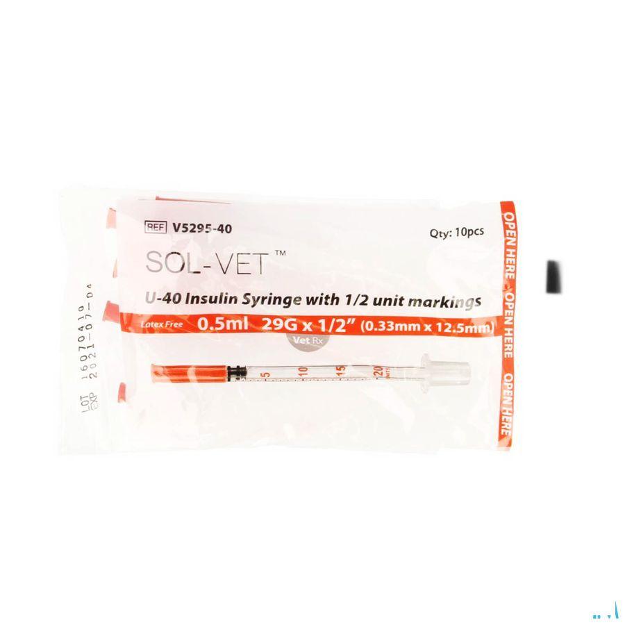 Caninsulin Insulinespuit Leeg 0,5ml 30