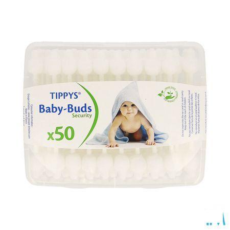 Tippys Baby Buds Papieren Staafjes 50  -  I.D. Phar