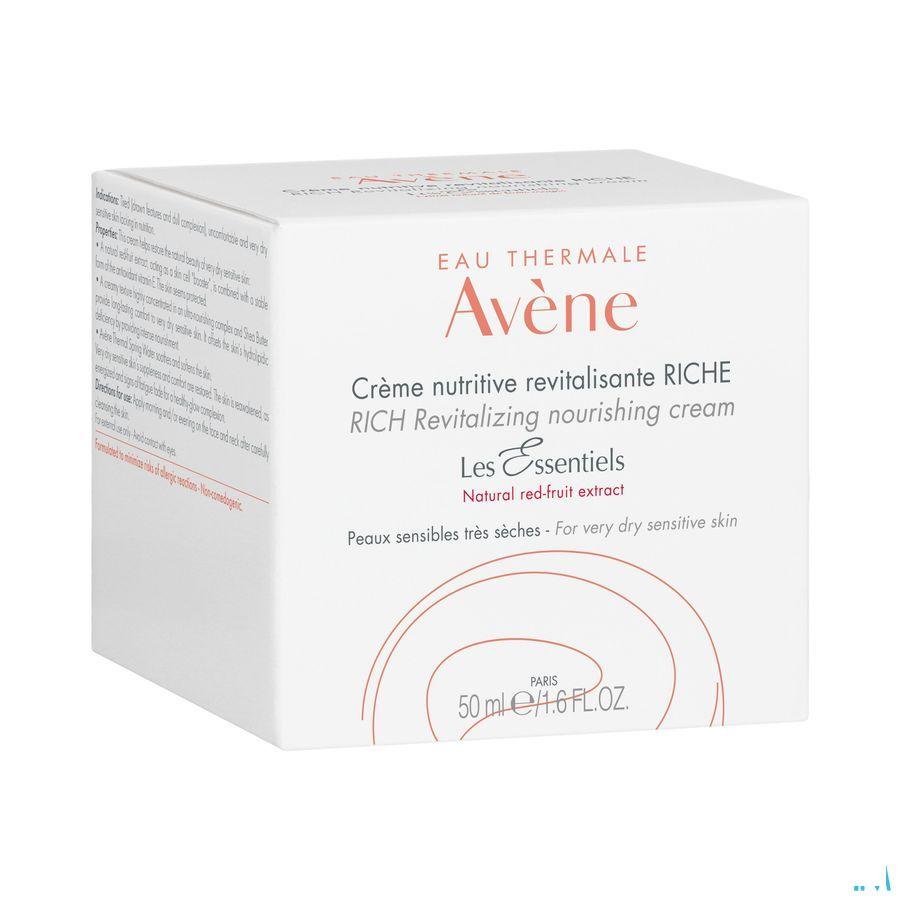 Avene Les Essentiels Rijke Revit. Voedende Creme 50 ml  -  Avene