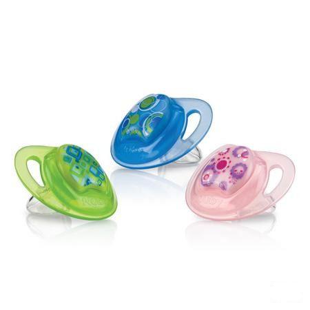 Nuby Prismac Orthodontische Fopspeen - 0-6m  -  New Valmar