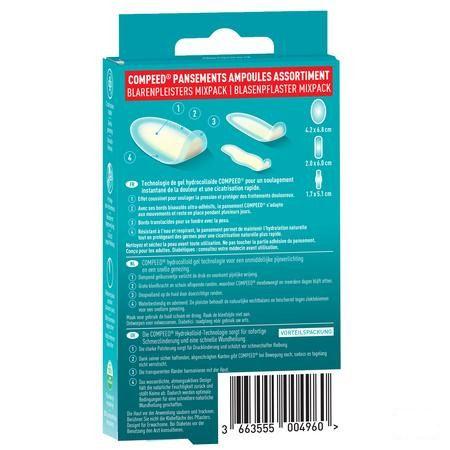 Compeed Pansement Ampoules Format Economique 10